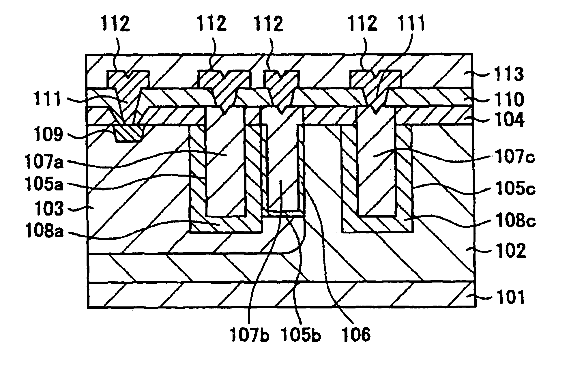 Structure of a lateral diffusion MOS transistor in widespread use as a power control device