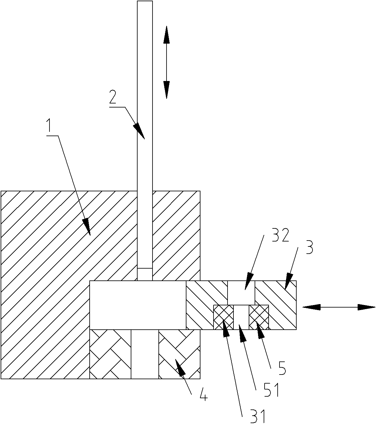 Product detection and sorting device for detecting aperture and sorting unqualified products