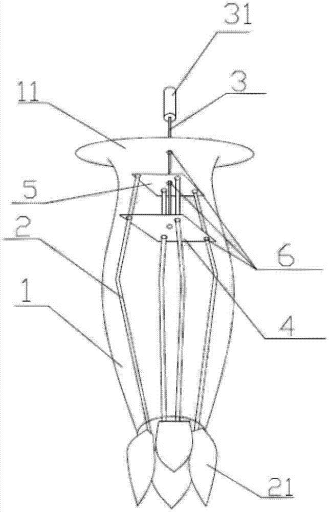 Strawberry pedicle removing device