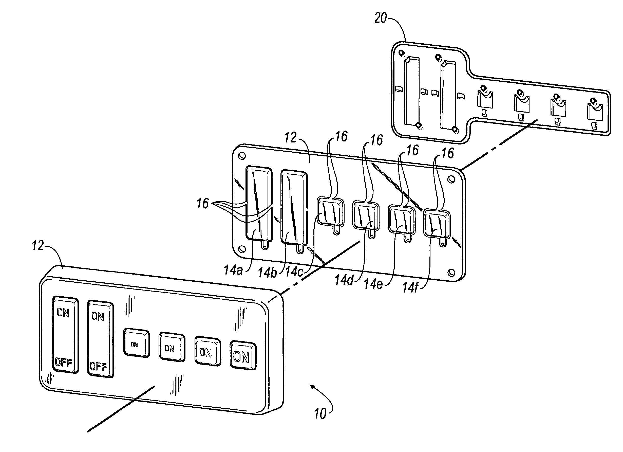 Bezel-button assembly and method