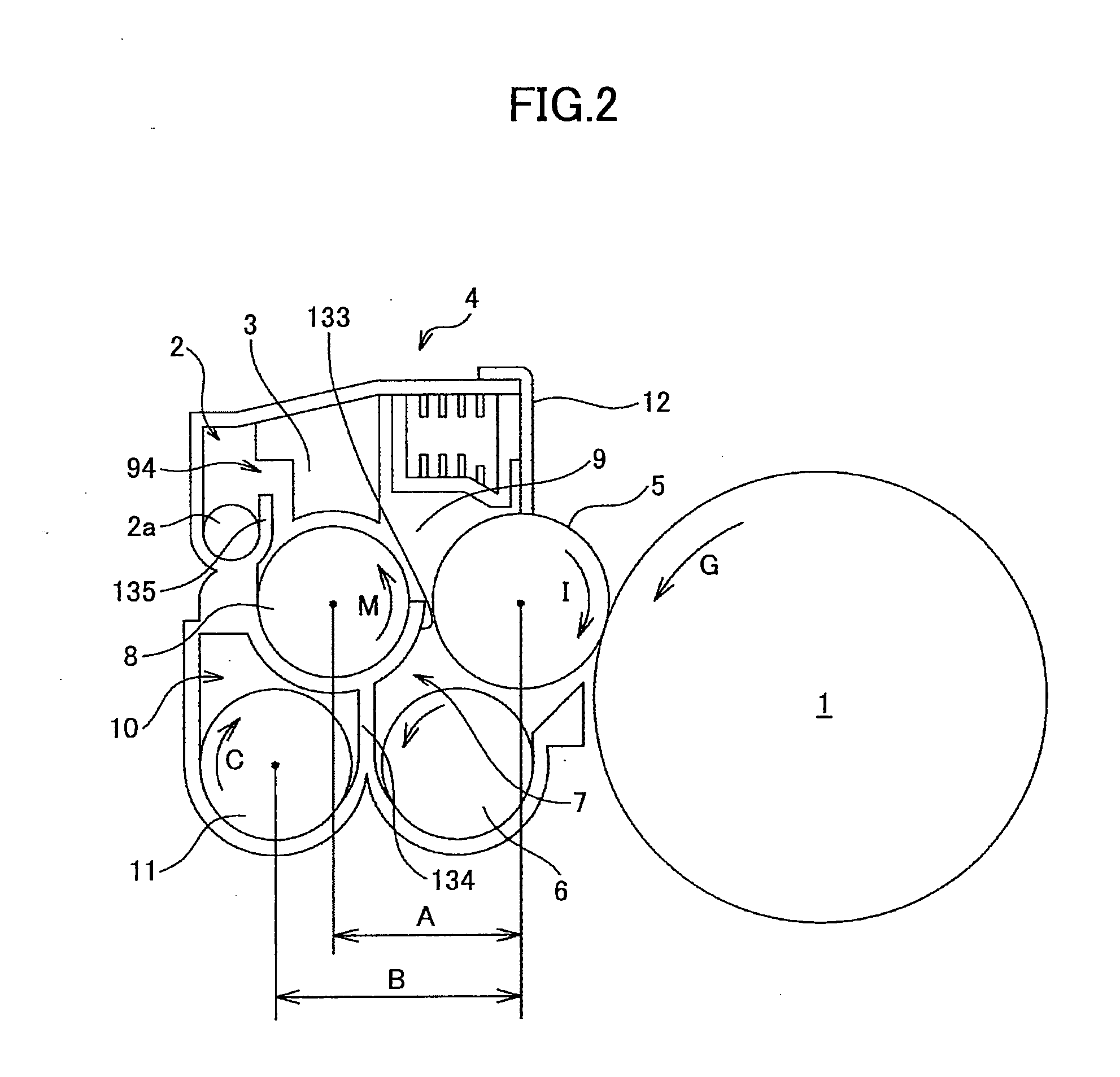 Image forming apparatus and developing device used therein