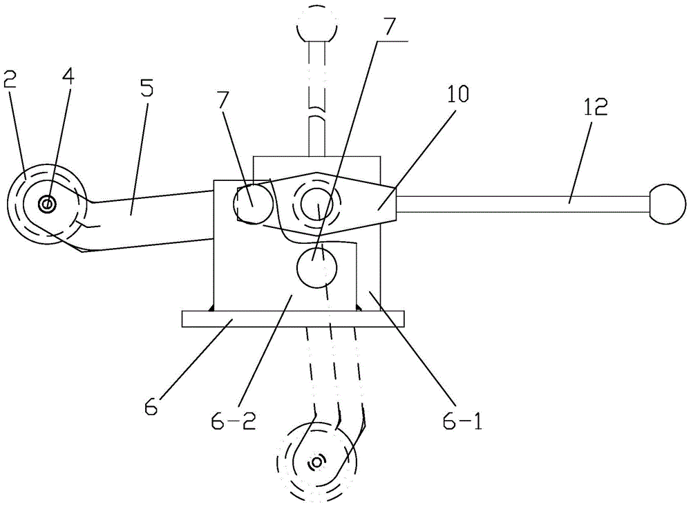 Copper strip tinning pressing roller device