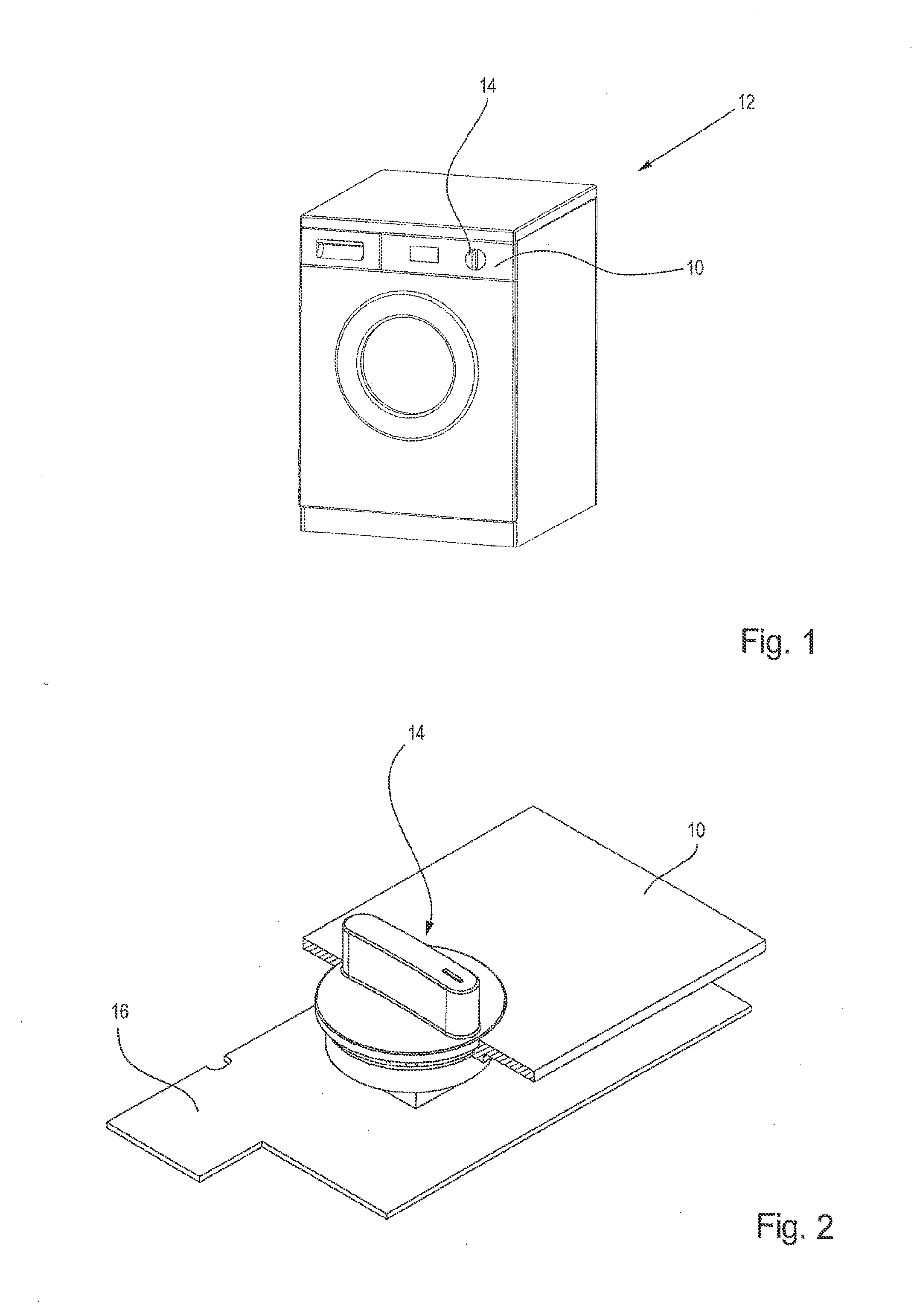 Panel for a Domestic Appliance Having a Rotary Switch, and Domestic Appliance