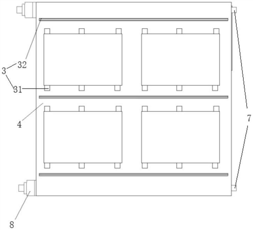 General thermal design structure of satellite deck