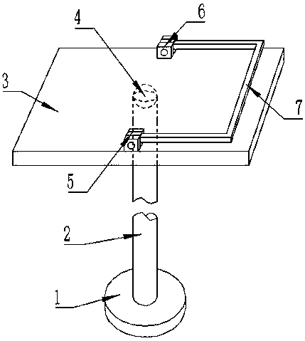 Control system of intelligent music score page turning device