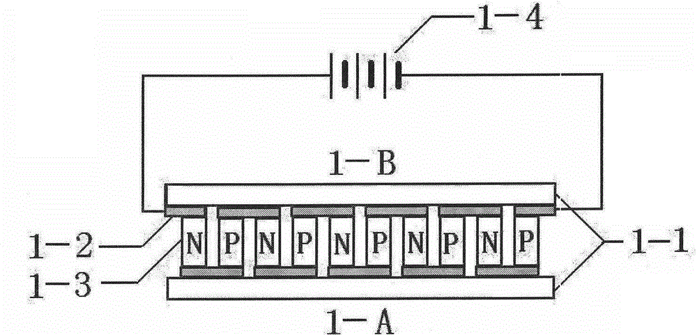Externally-cooled electronic condenser