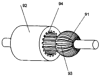 Large-flexibility spiral conveyor with adjustable length