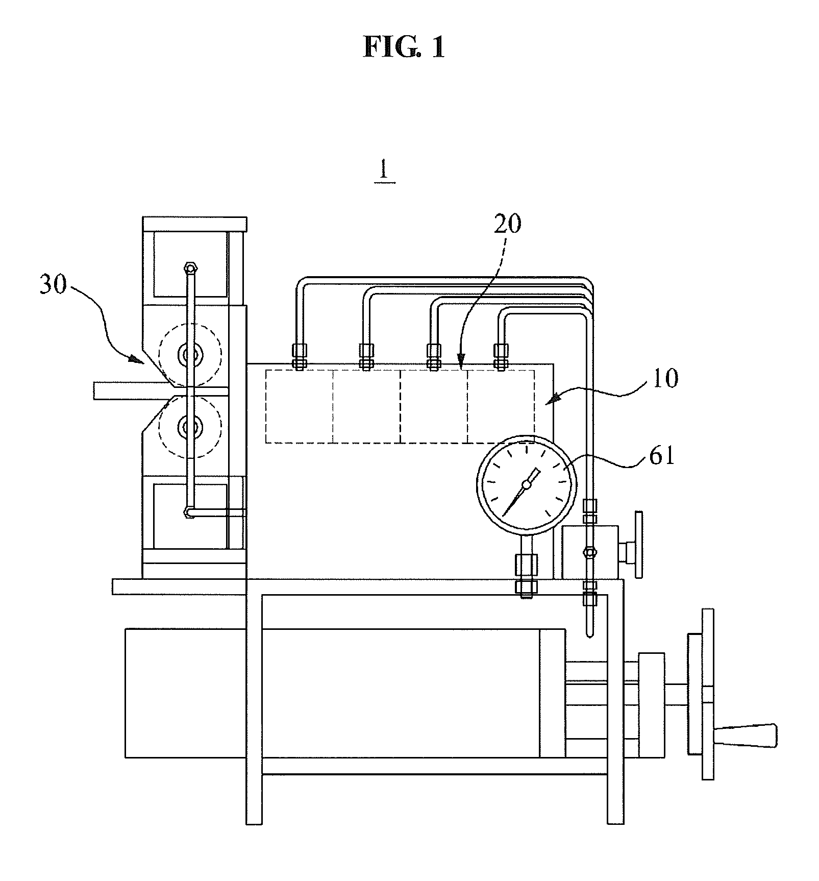 Horizontal Type Slitting Apparatus For Decladding of a Fuel Rod