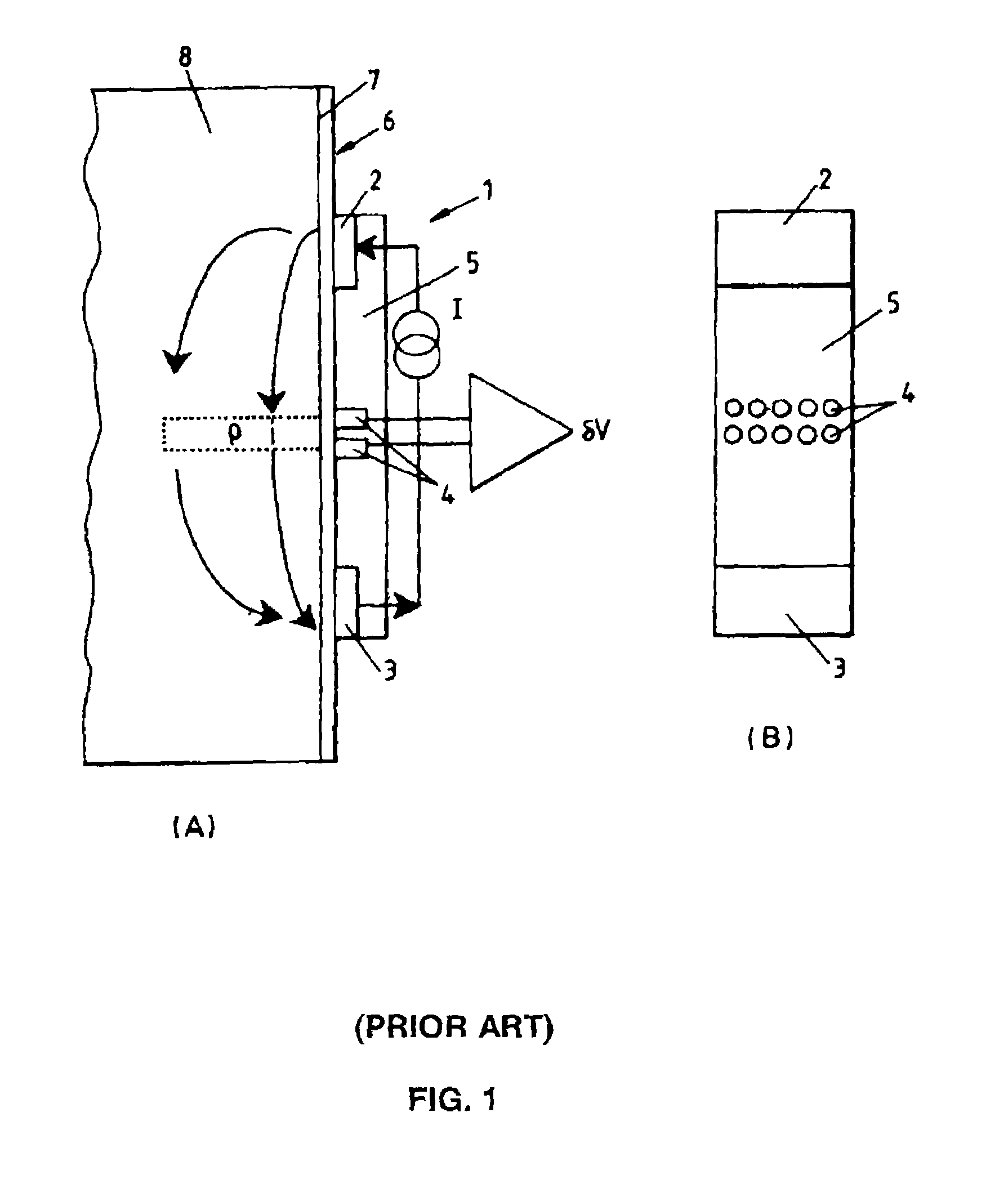 Method and a tool for electrically investigating a wall of a borehole in a geologic formation