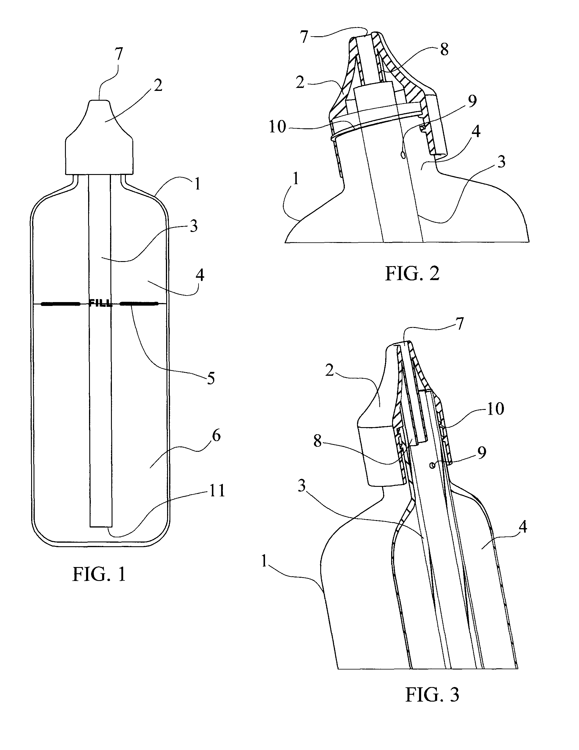 High flow volume nasal irrigation device and method for alternating pulsatile and continuous fluid flow