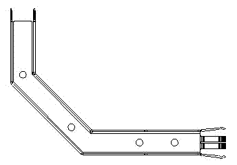 Molding stretch bending prefabricated member