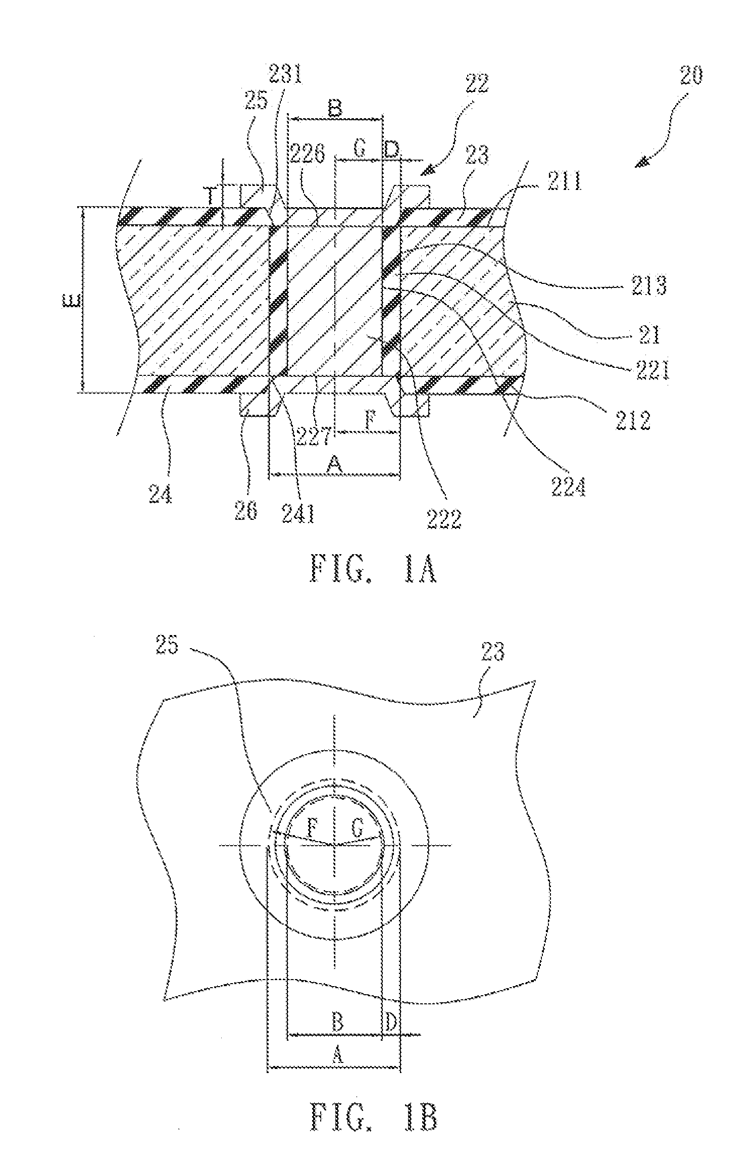 Semiconductor element having conductive vias and semiconductor package having a semiconductor element with conductive vias and method for making the same