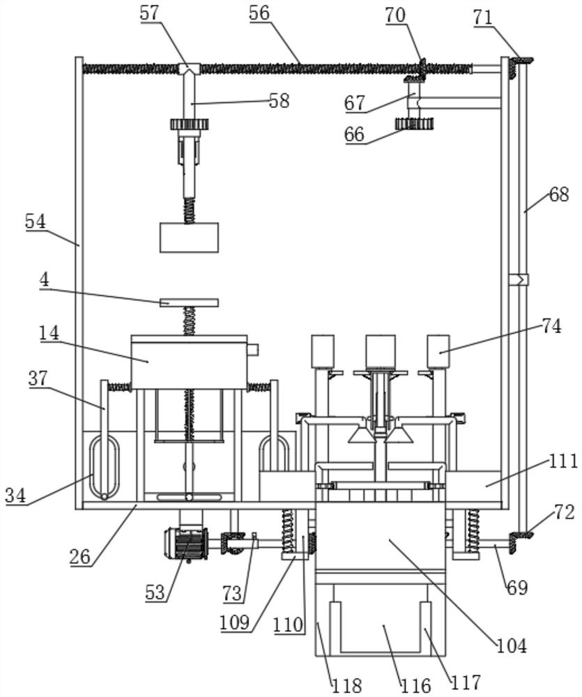 Demolding and packaging device for rubber sealing ring
