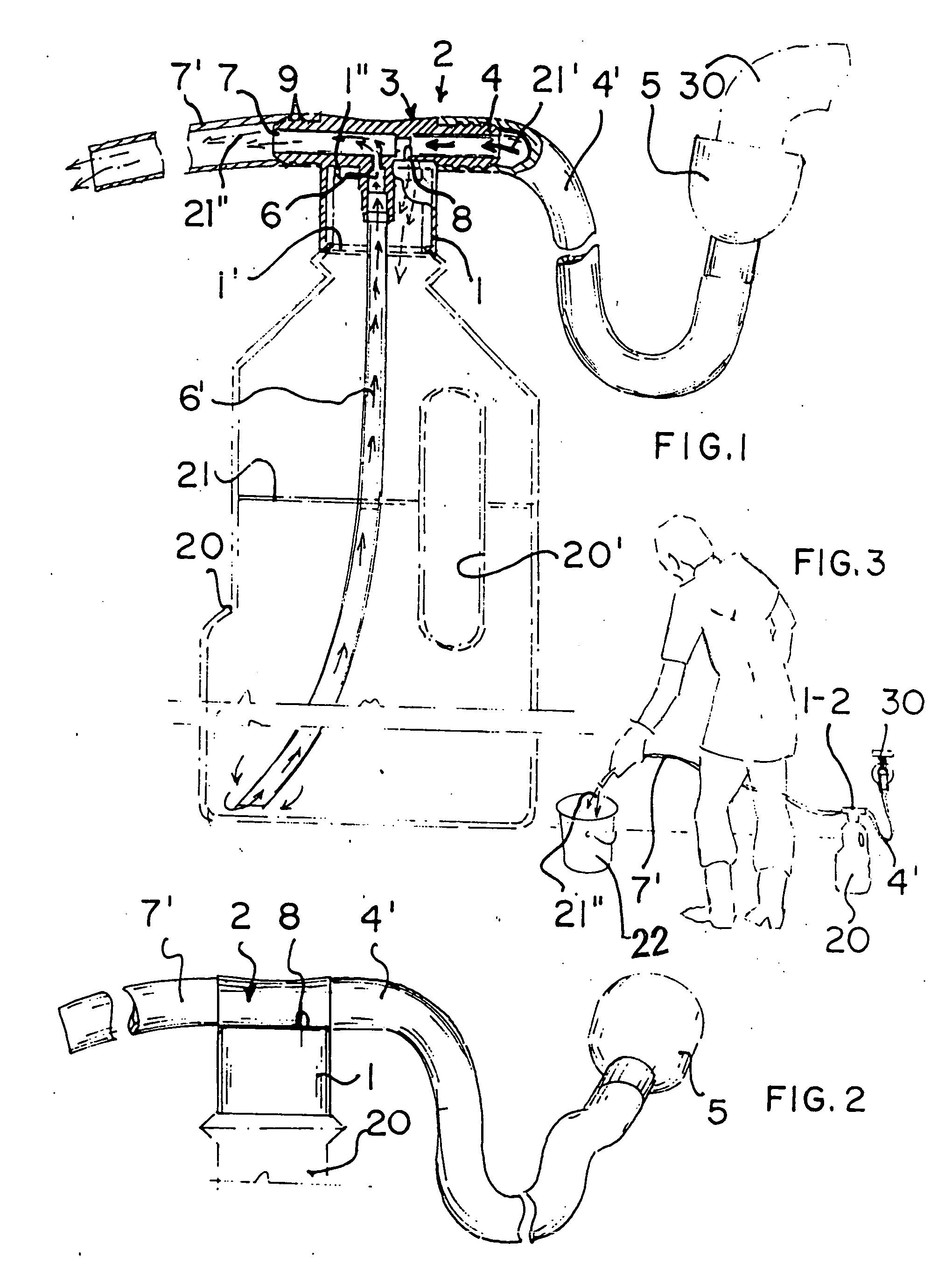 Device for mixing-dosing liquid cleaning product