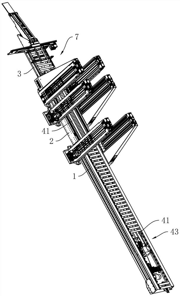 Telescopic object conveying device