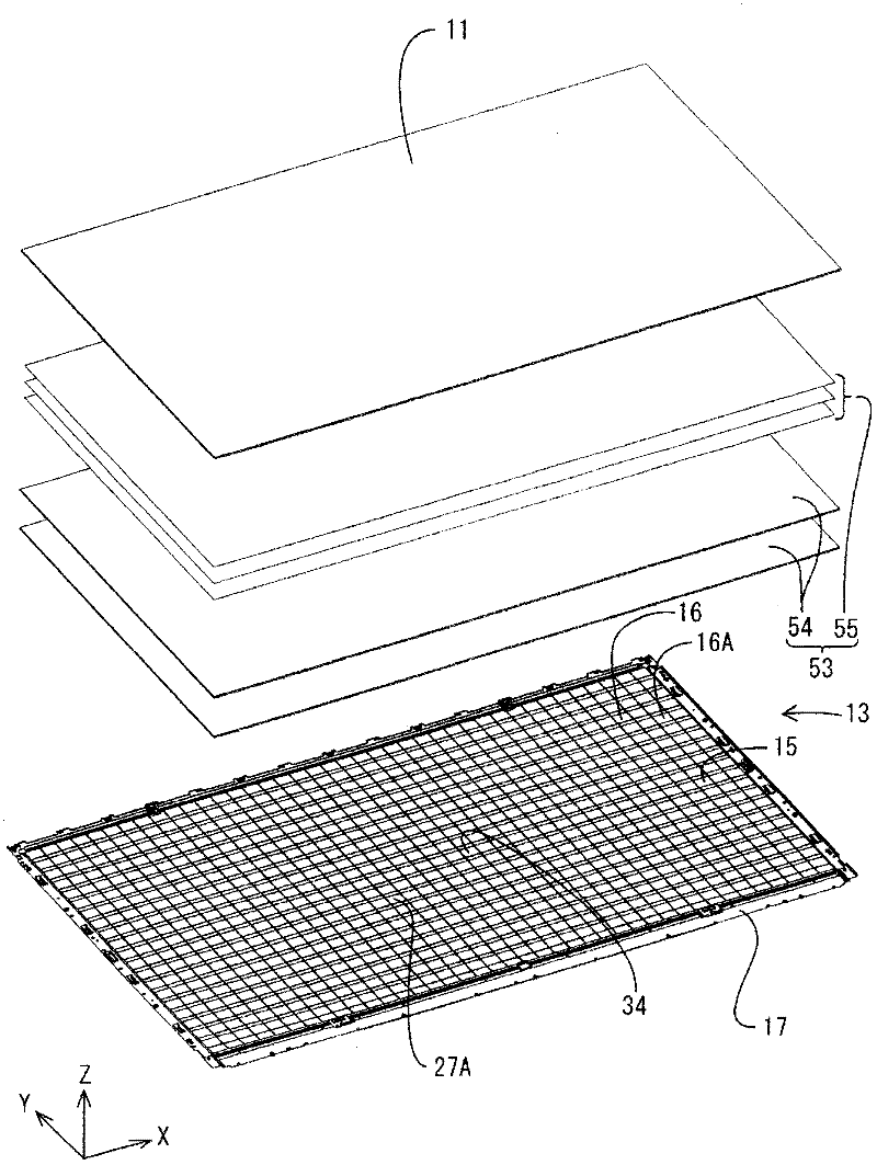 Light source unit, illuminating device, display device and television receiver