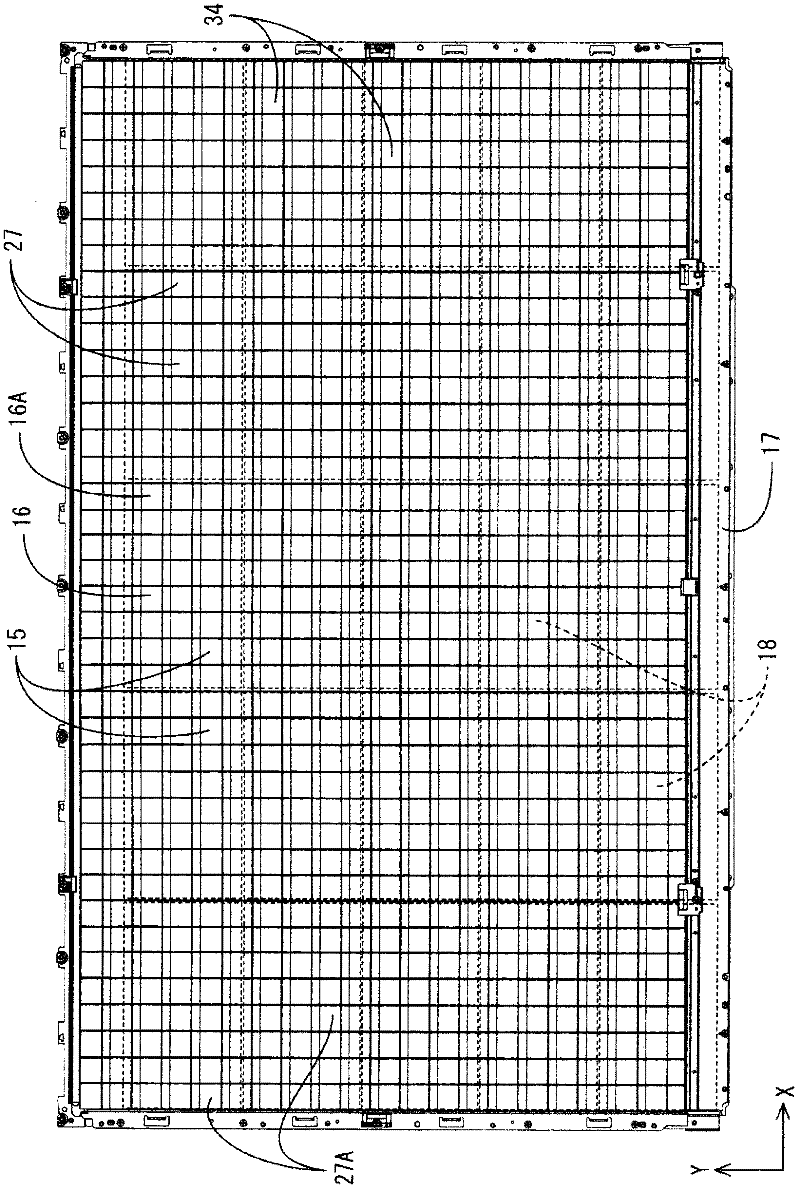 Light source unit, illuminating device, display device and television receiver