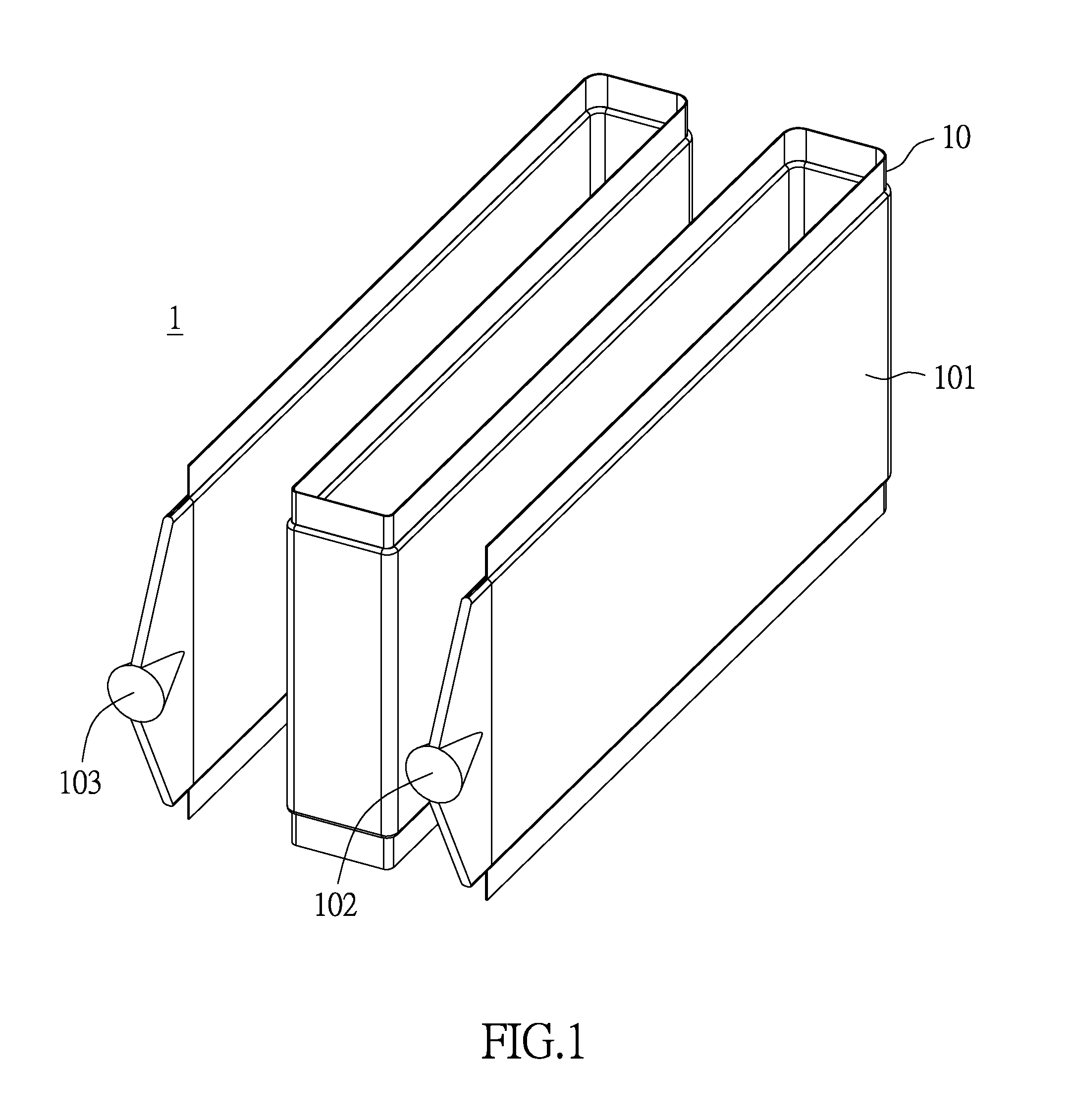 Battery module and heat dissipating unit thereof