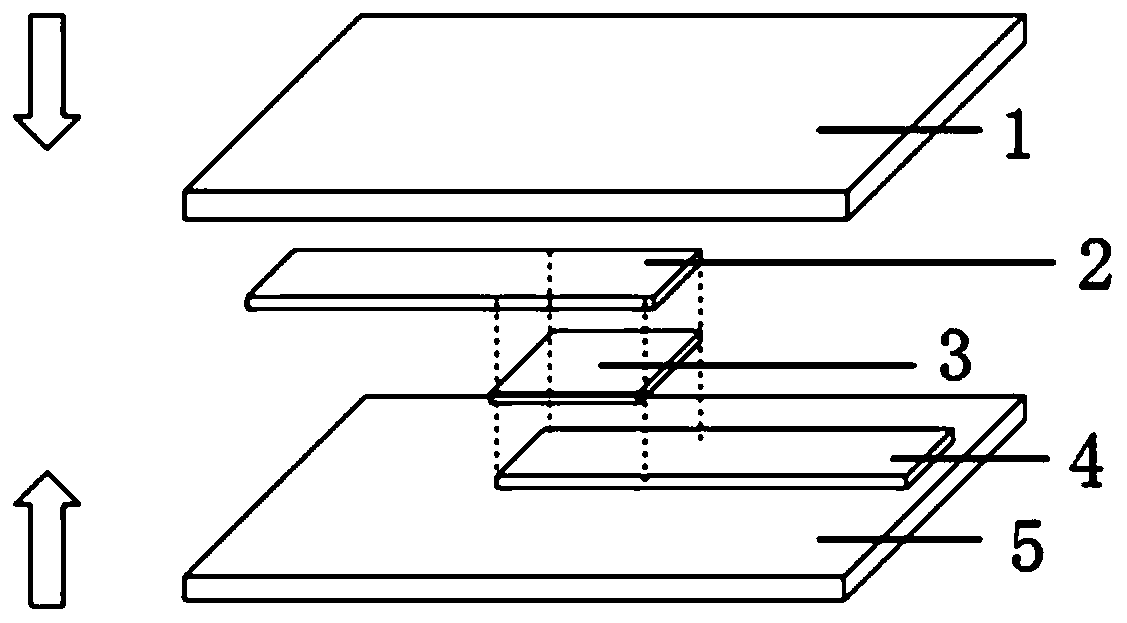 A high-magnification stretchable electroluminescent device and its preparation method