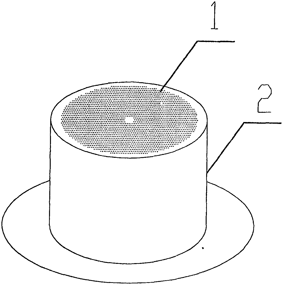 Surface treatment method of tantalum spinneret