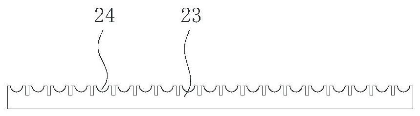 Equidistant steel wire fiber cutting device