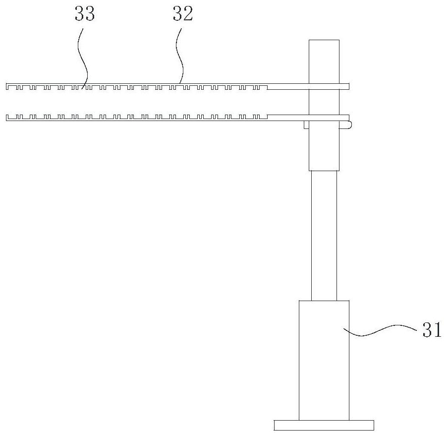 Equidistant steel wire fiber cutting device