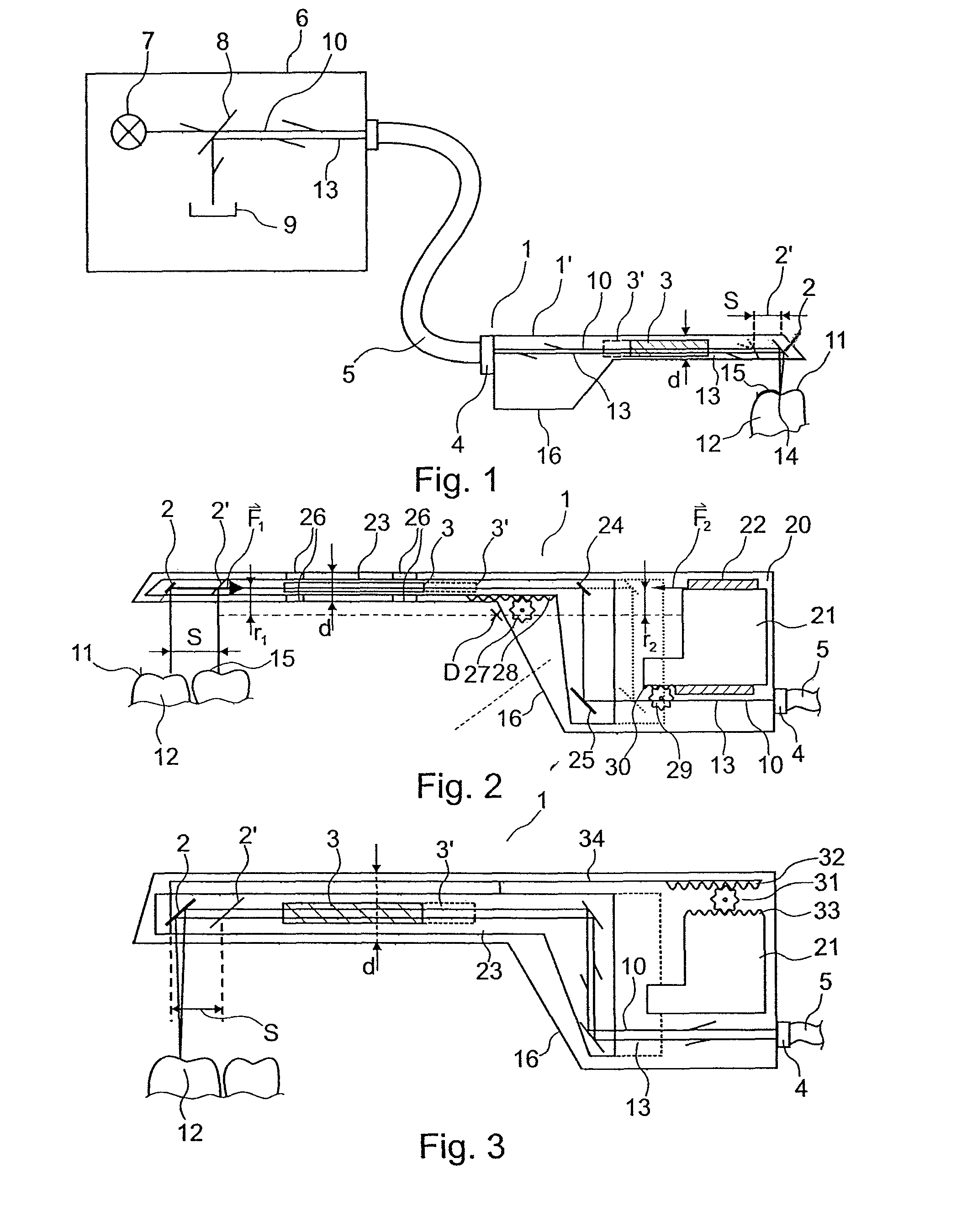 Apparatus and method for optical 3D measurement