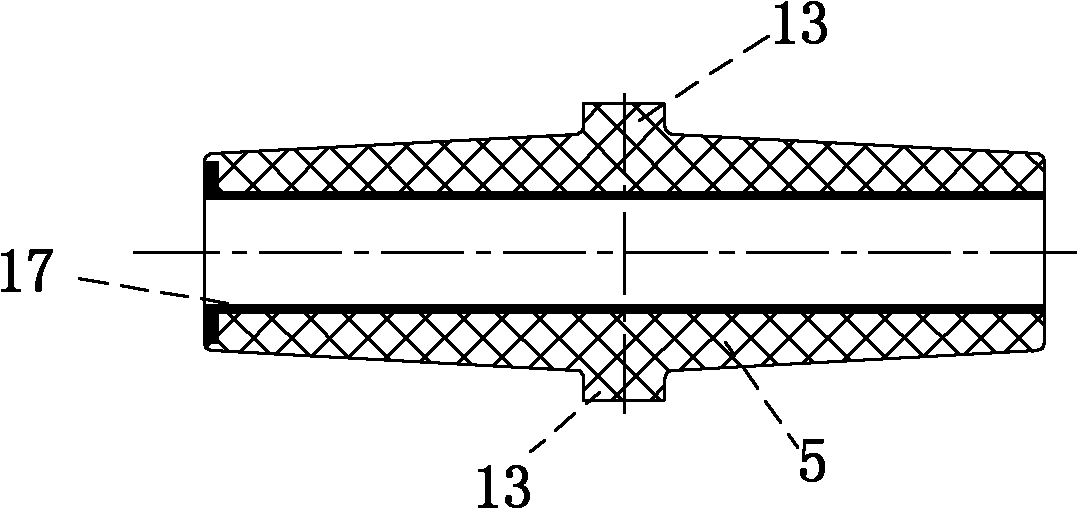 35kV shielding type separable connector and expansion method thereof