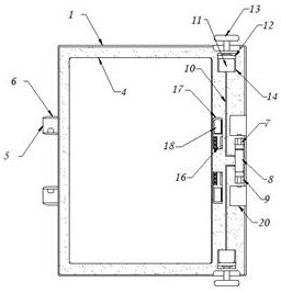 Fabricated thermal insulation concrete wallboard and mounting method thereof