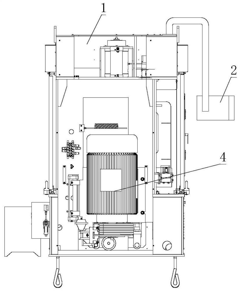 Vertical double-station wire winding machine
