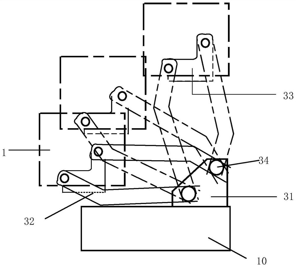 A robot and its control system for inspecting cable trenches