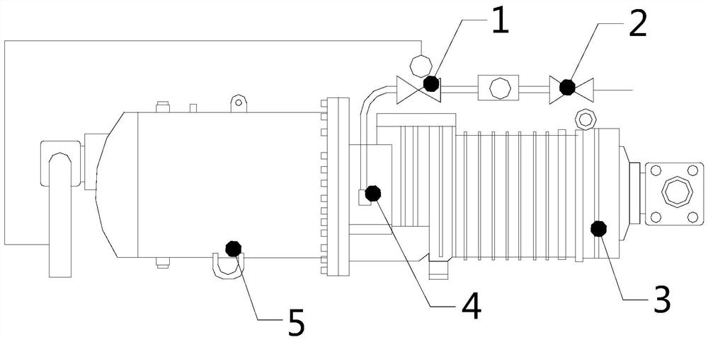 Liquid spraying screw rod compressor system