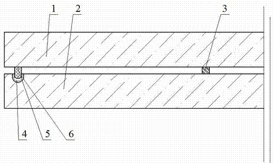 Glass-welded plain vacuum glass with edges sealed by sealing grooves and manufacturing method thereof