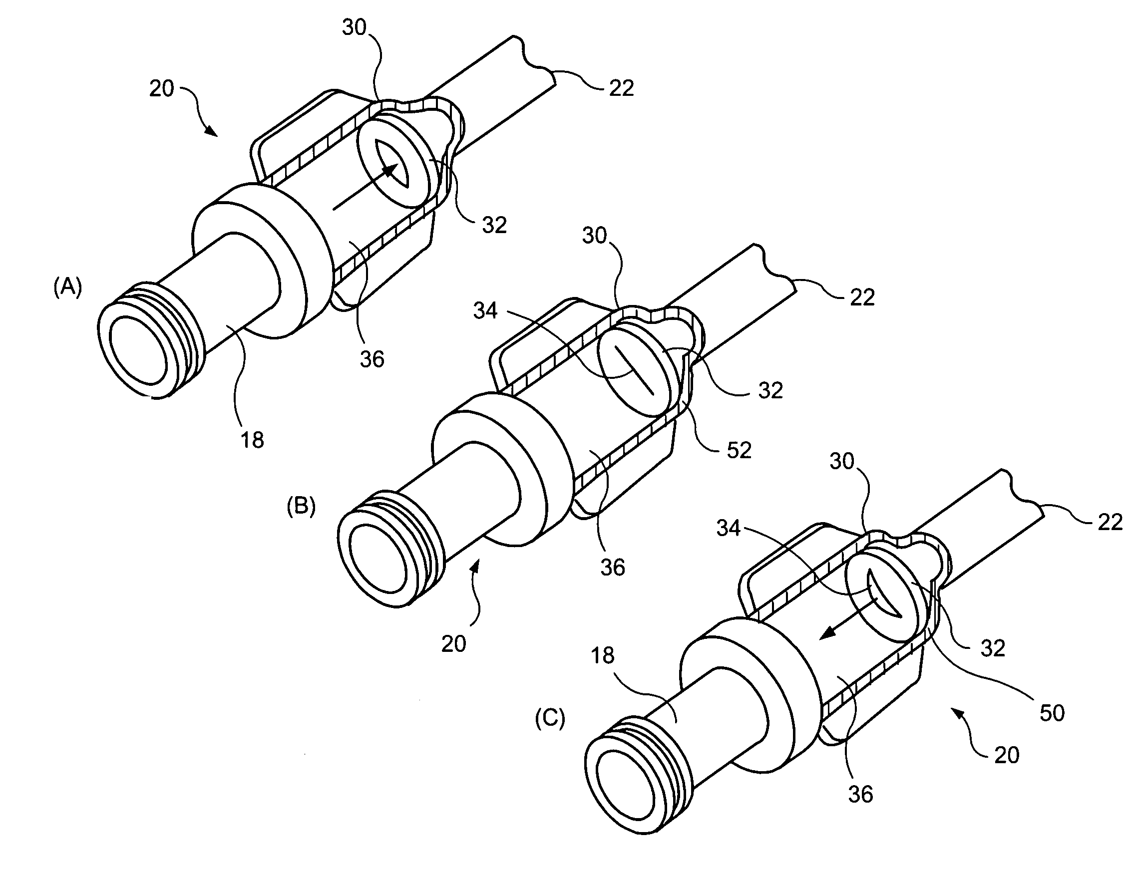 Stacked membrane for pressure actuated valve