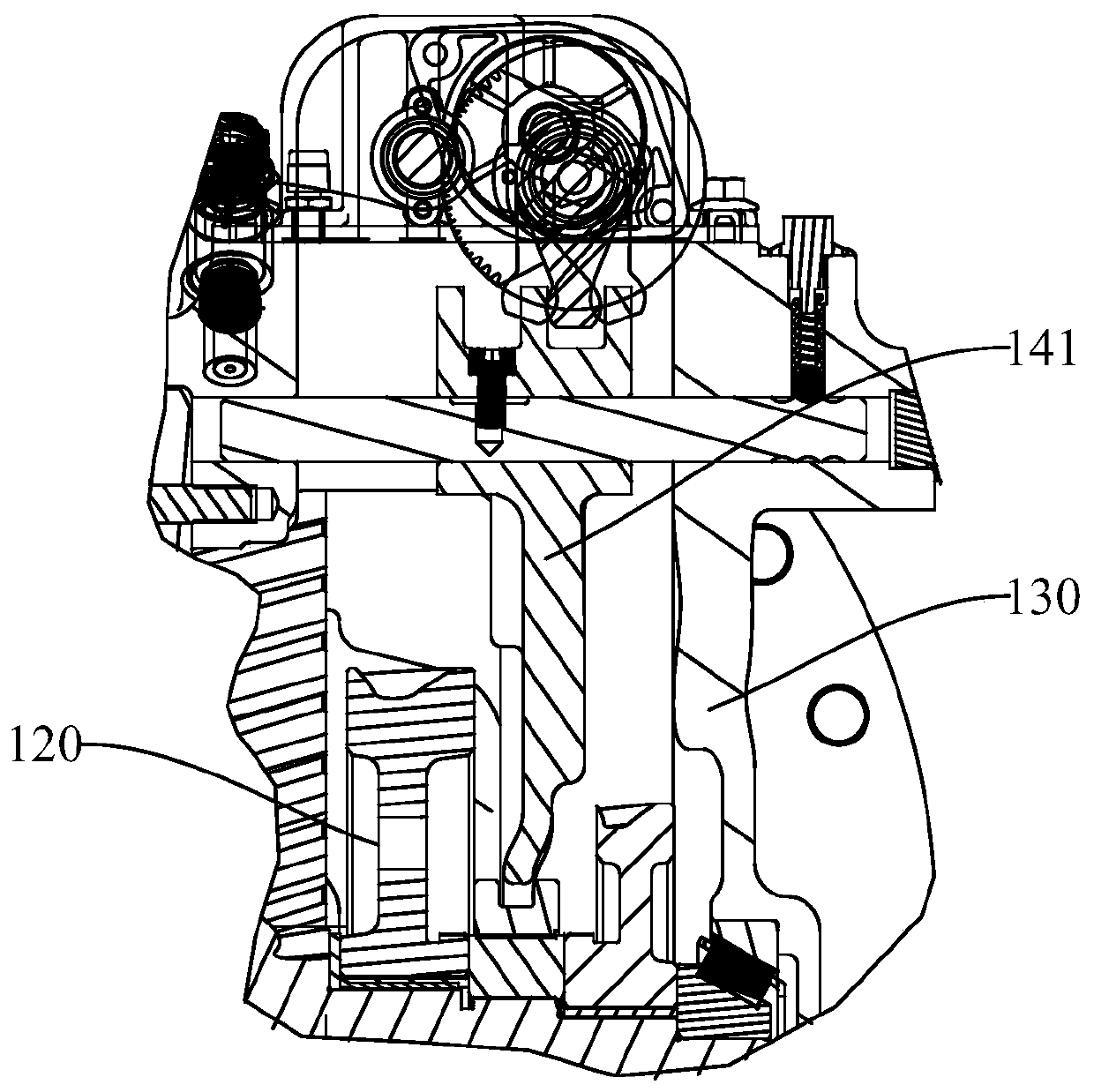 Electric drive axle, axle structure and automobile