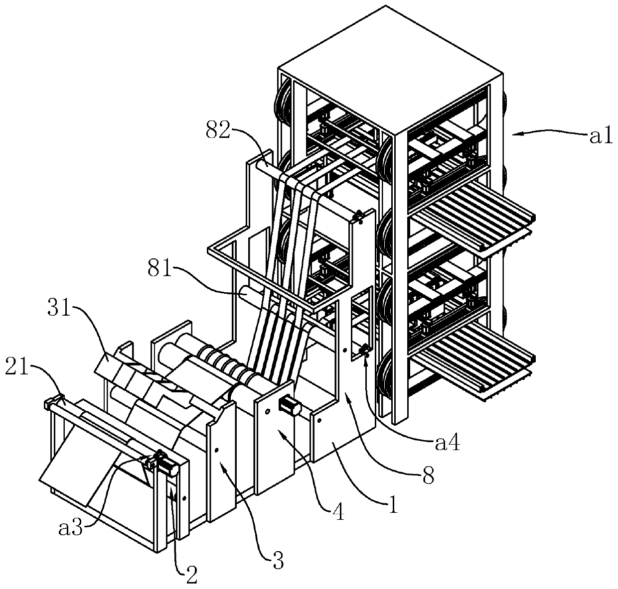 Slitting machine capable of automatically processing defective materials