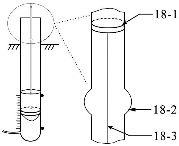 An in-situ soil column leaching test device and method
