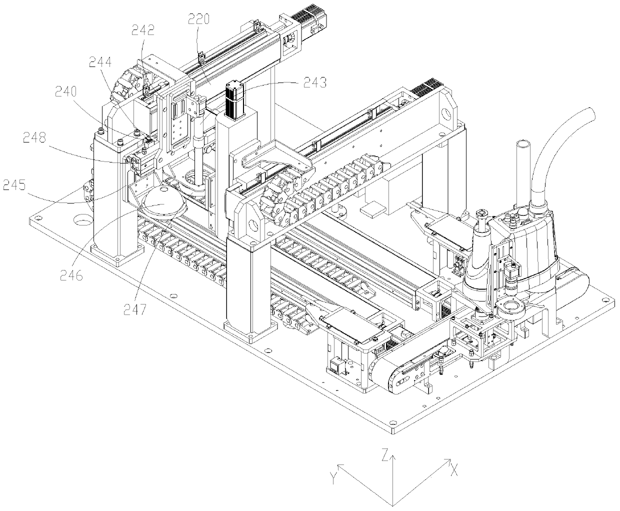 Dispensing machine and its dispensing method