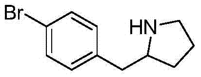 2-(4-bromine benzyl) pyrrolidine preparation method