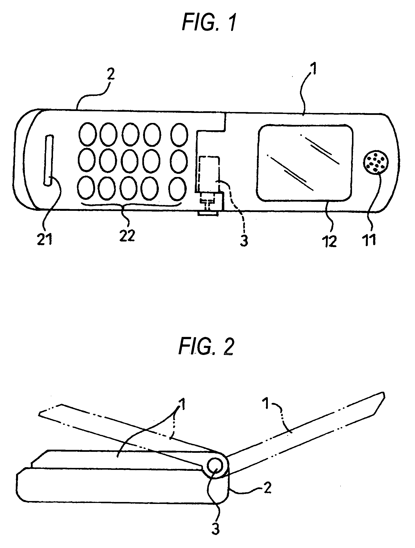 Opening/close device and mobile phone provided with the device