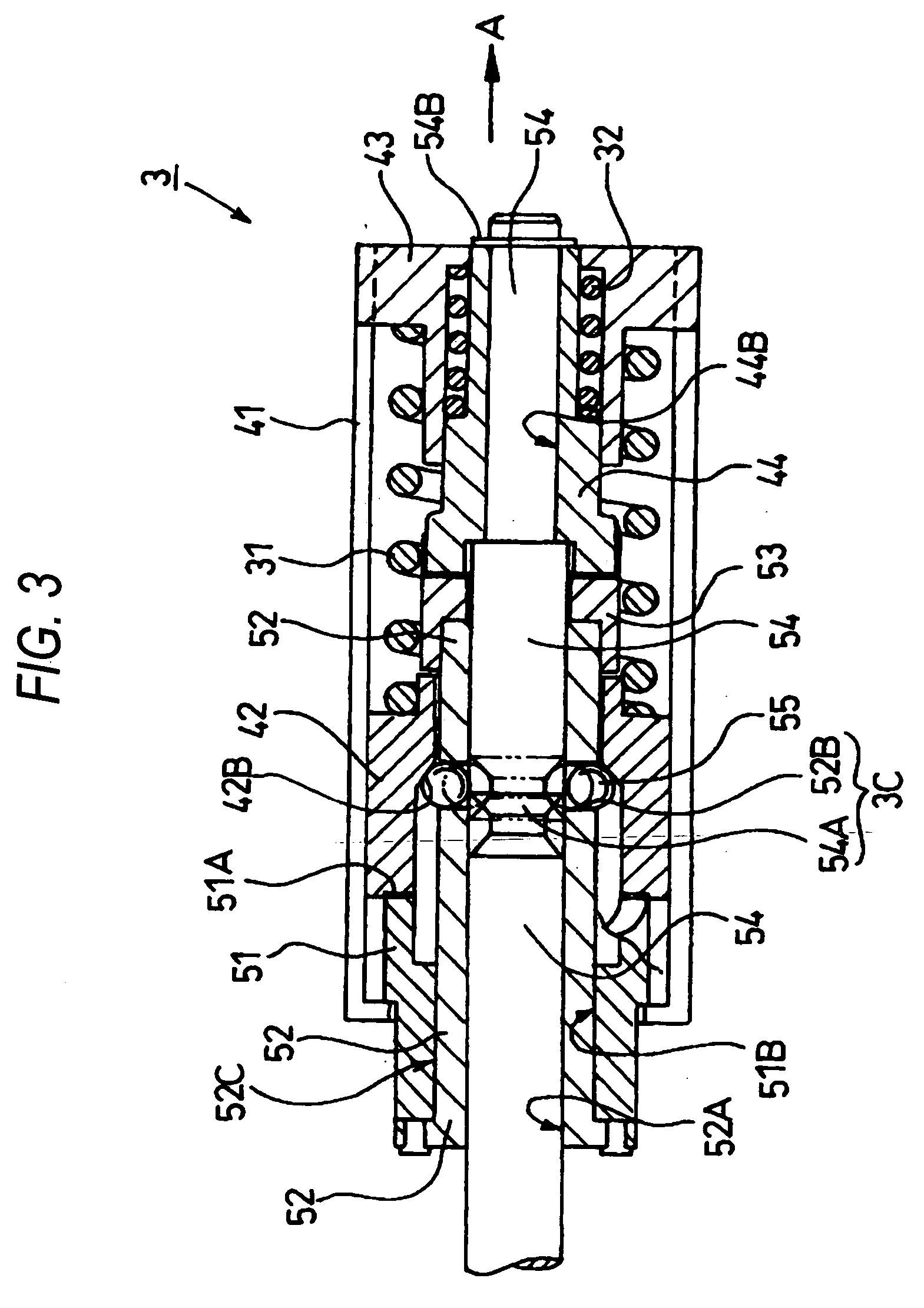 Opening/close device and mobile phone provided with the device