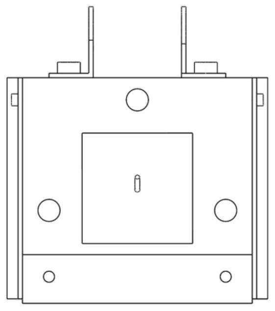 Device for measuring bending of saw wire of wire saw machine tool