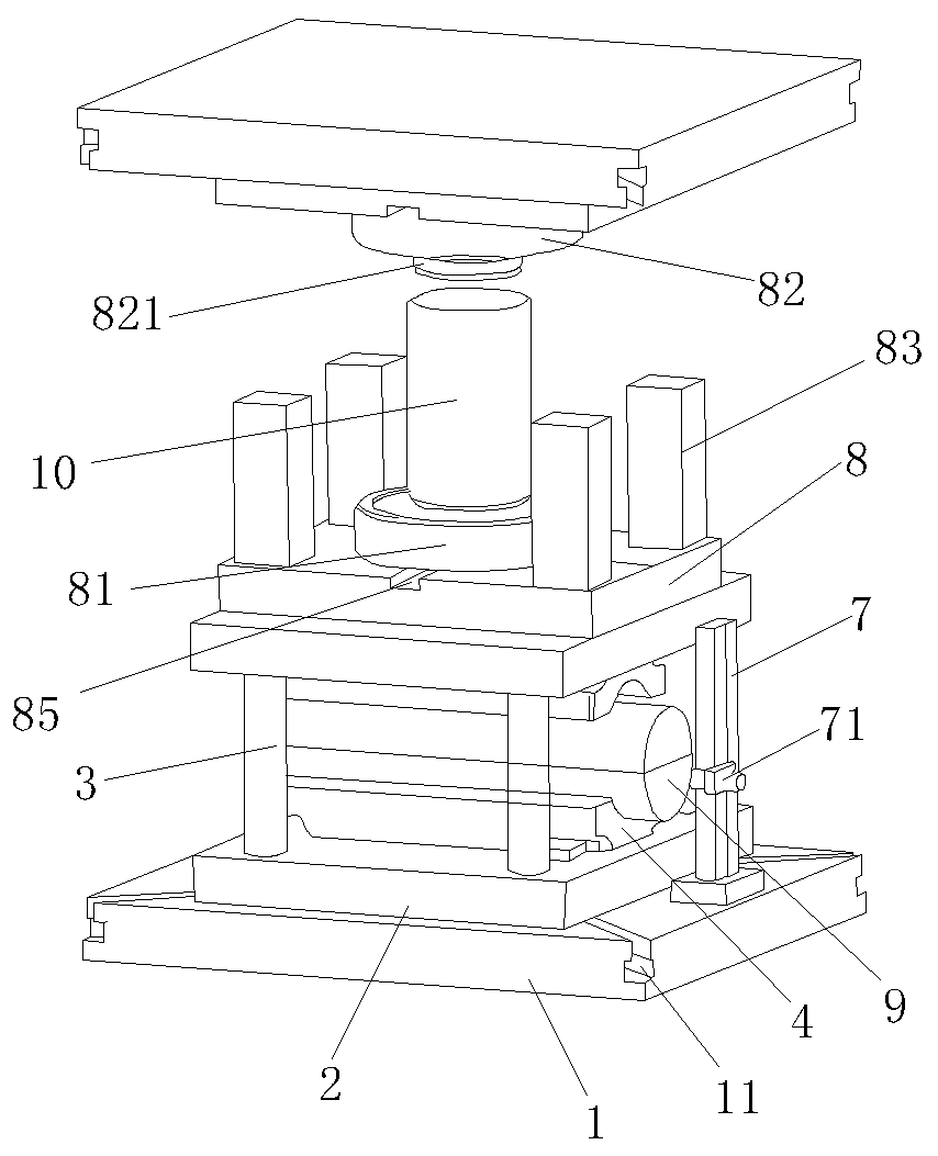 Pipe fitting flattening and flaring tool