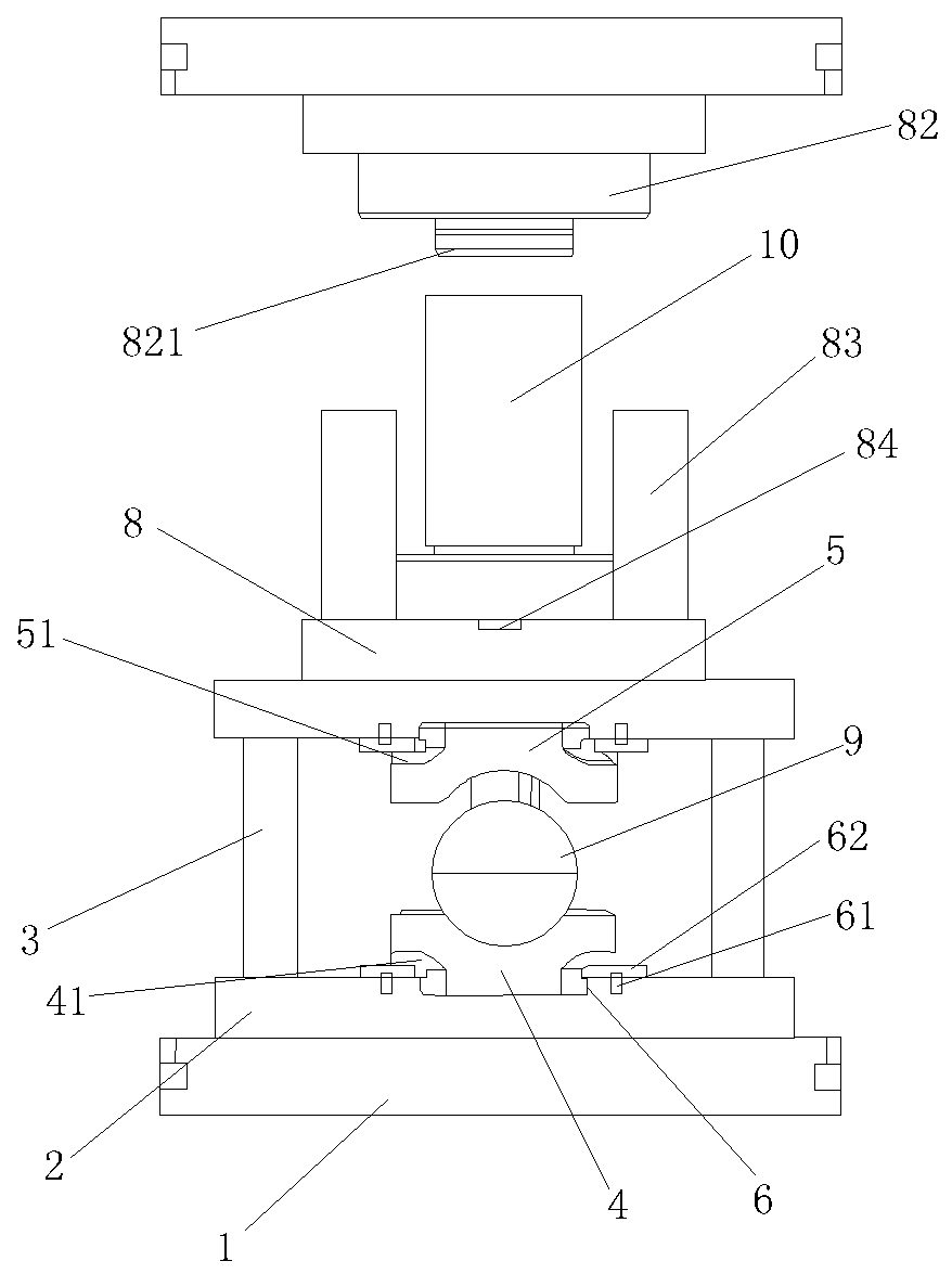 Pipe fitting flattening and flaring tool