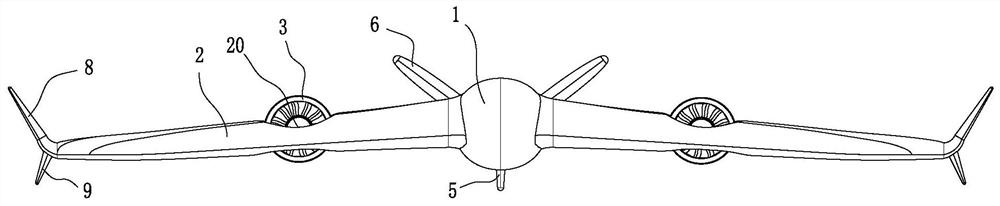 Triphibian cross-medium transverse tilting double-rotor aircraft