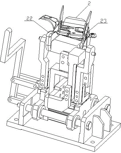 Welding tool applied to suspension installation assembly