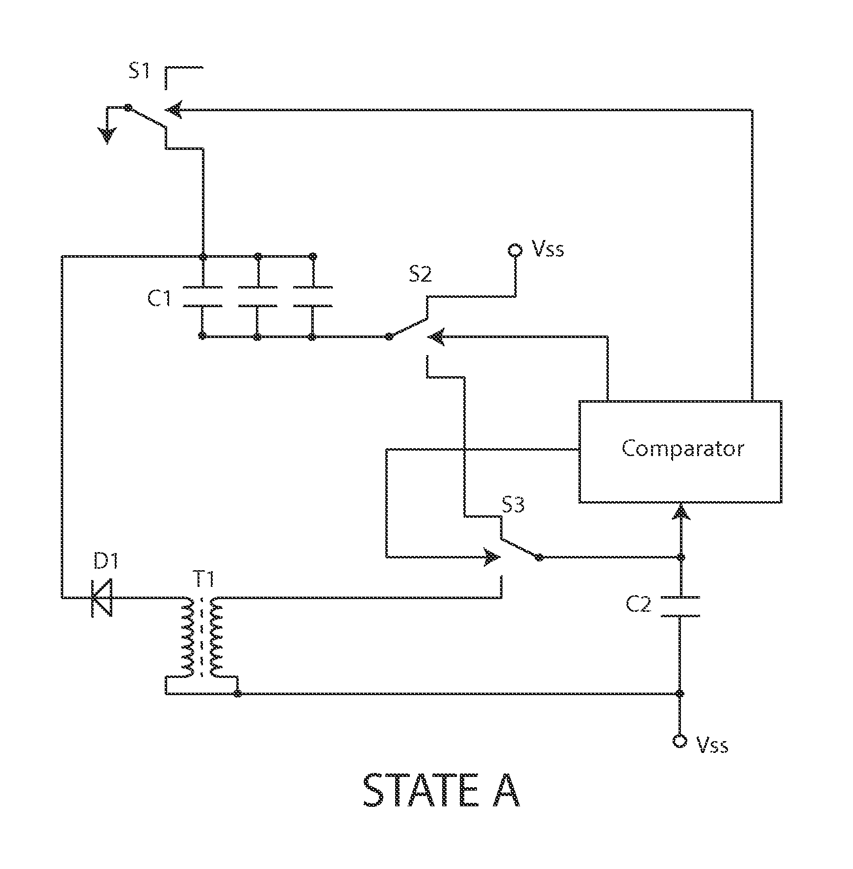 High permittivity low leakage capacitor and energy storing device