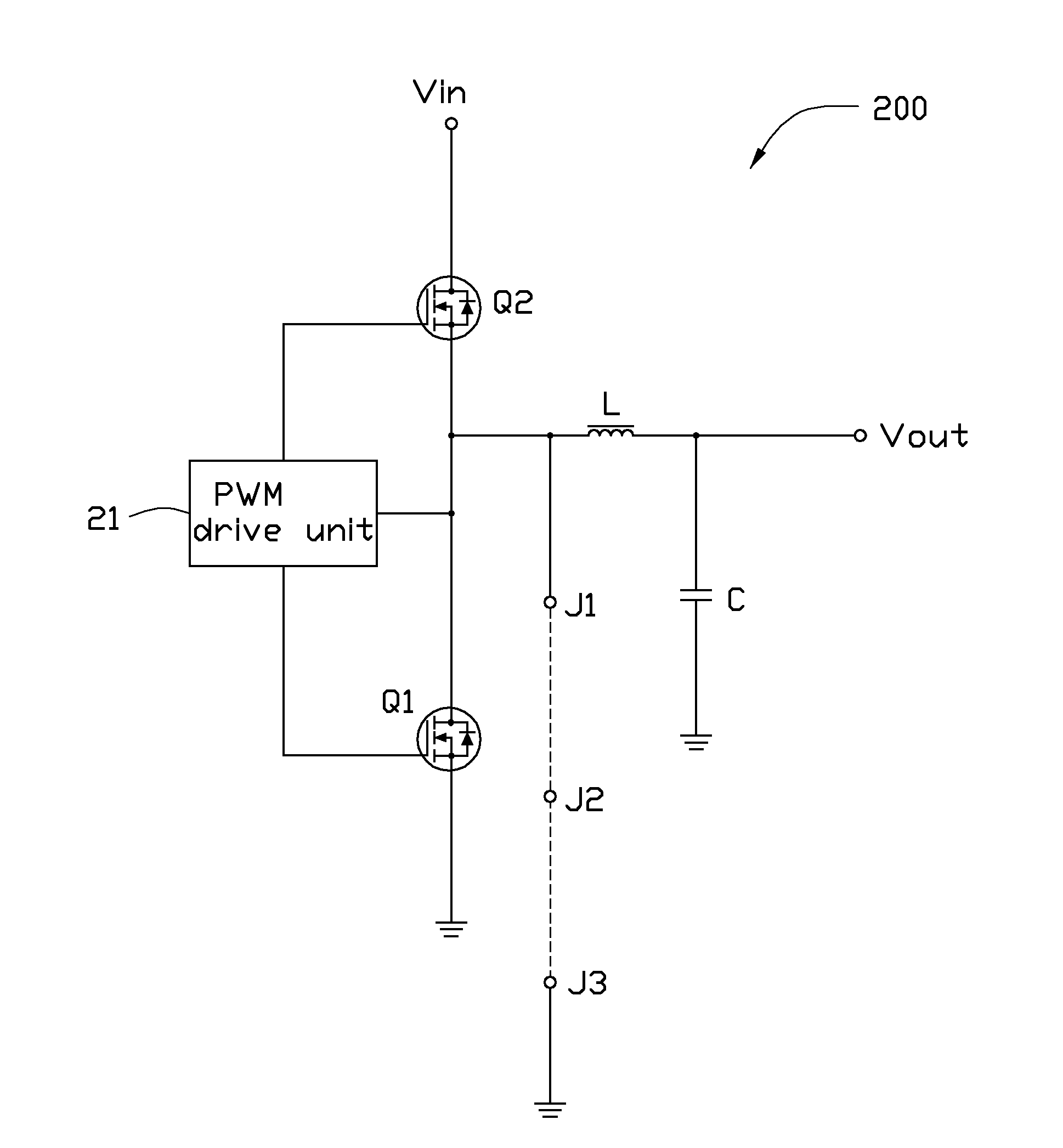 Snubber circuit for buck converter