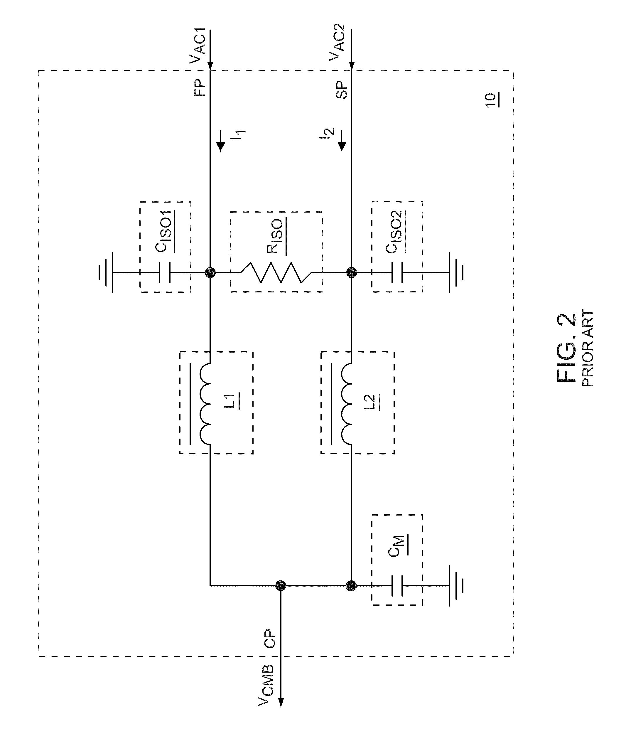 Lumped cross-coupled Wilkinson circuit