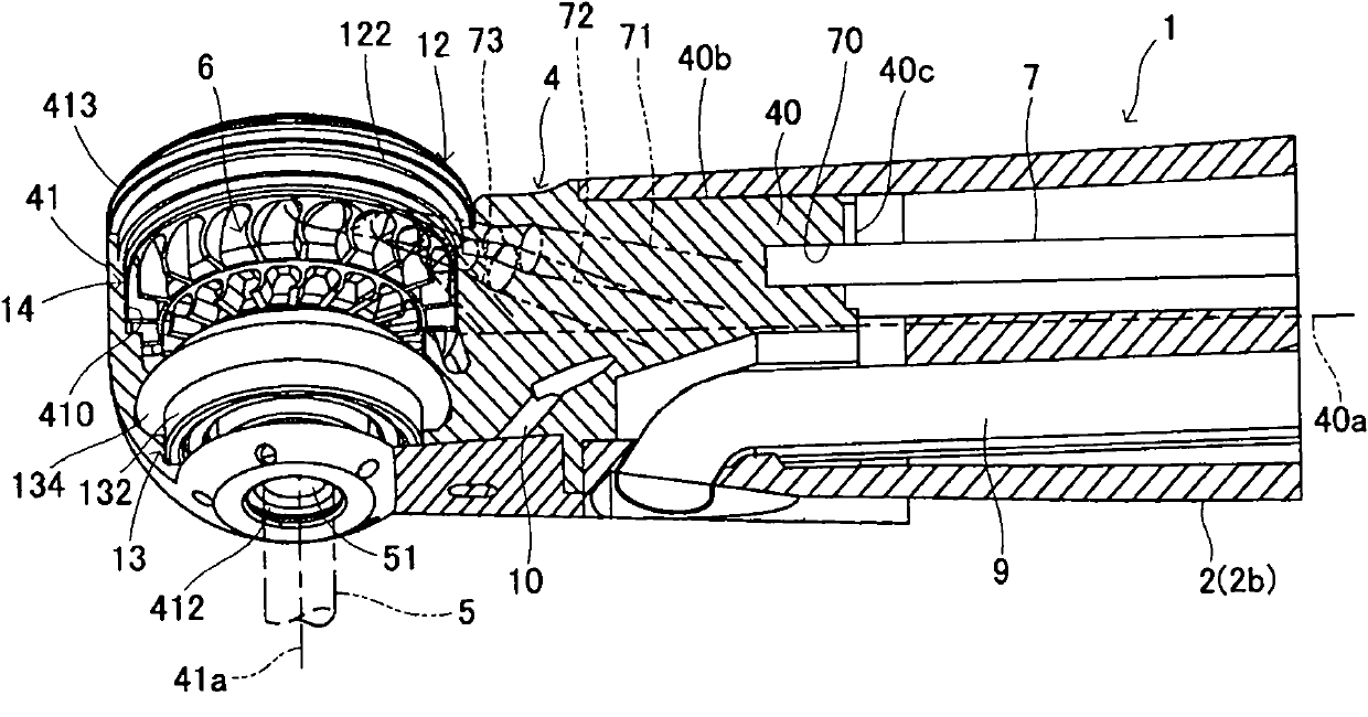 Air-driven rotary cutting tool